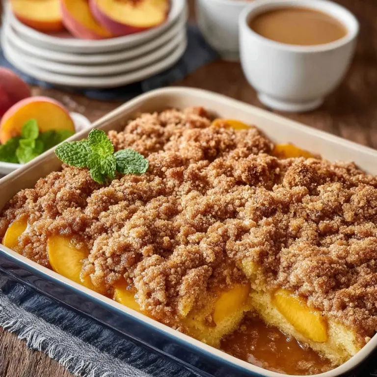 Peach Cobbler French Toast: The Ultimate Brunch Recipe