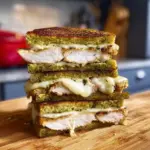Crispy Grilled Chicken Grilled Cheese Sandwich Recipe