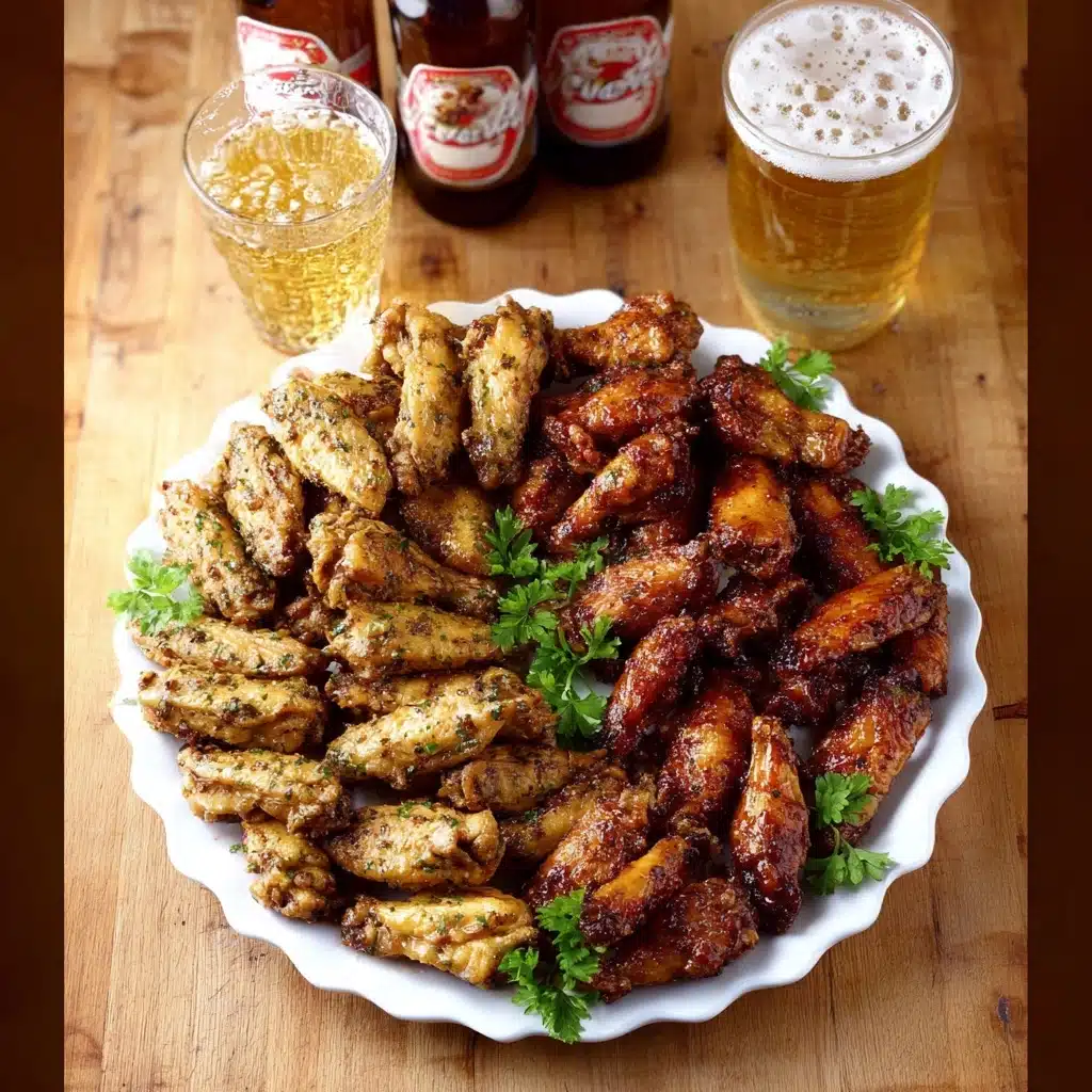 Maple Glazed Chicken Wings Recipe