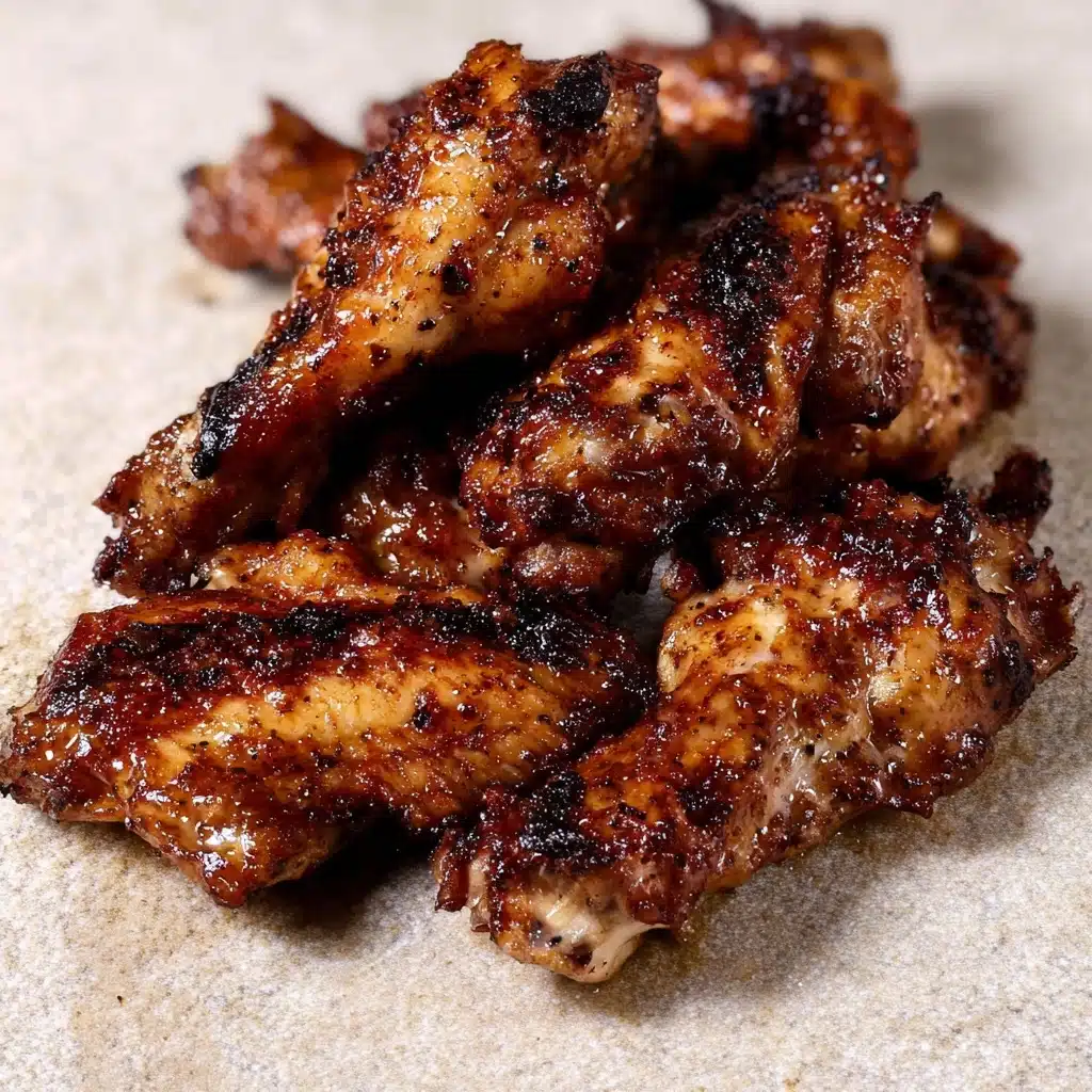 Maple Glazed Chicken Wings Recipe - Recipe Image