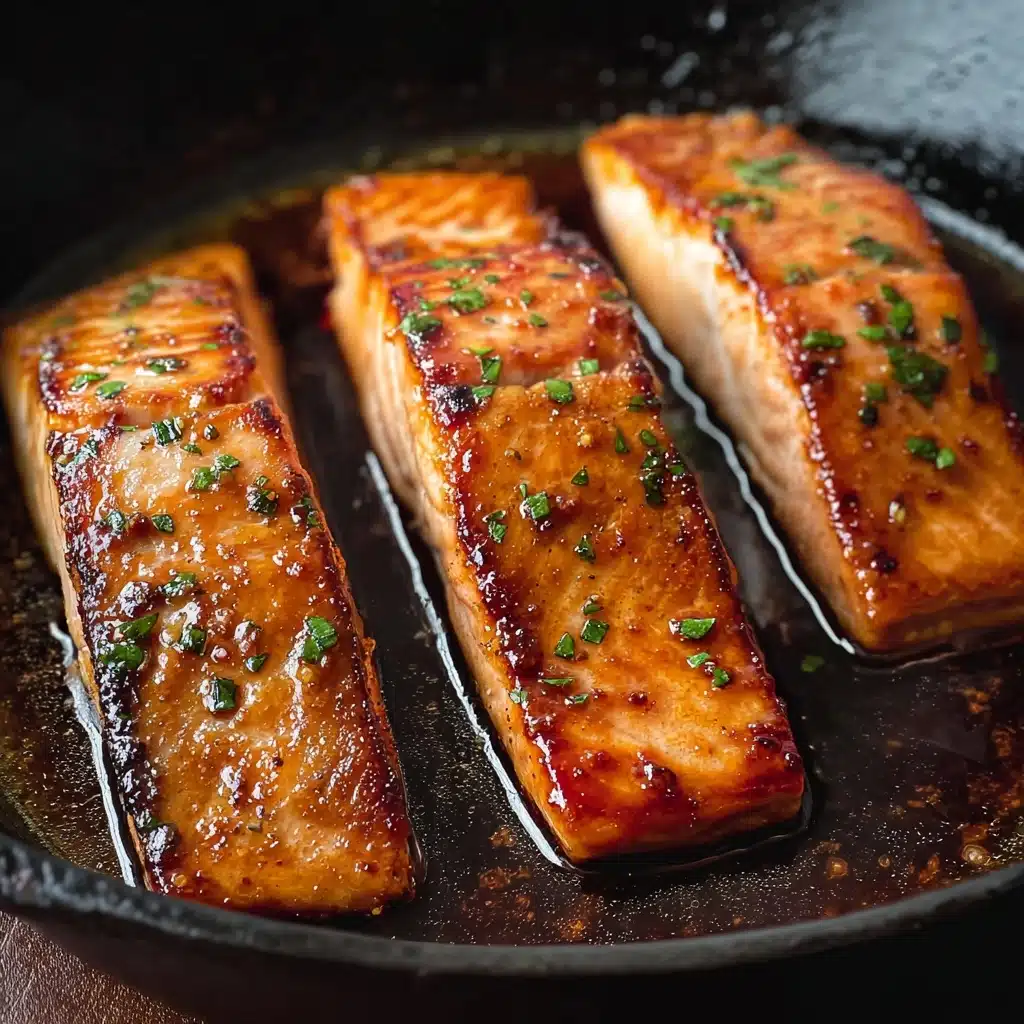 Brown Sugar Glazed Salmon Recipe - Recipe Image