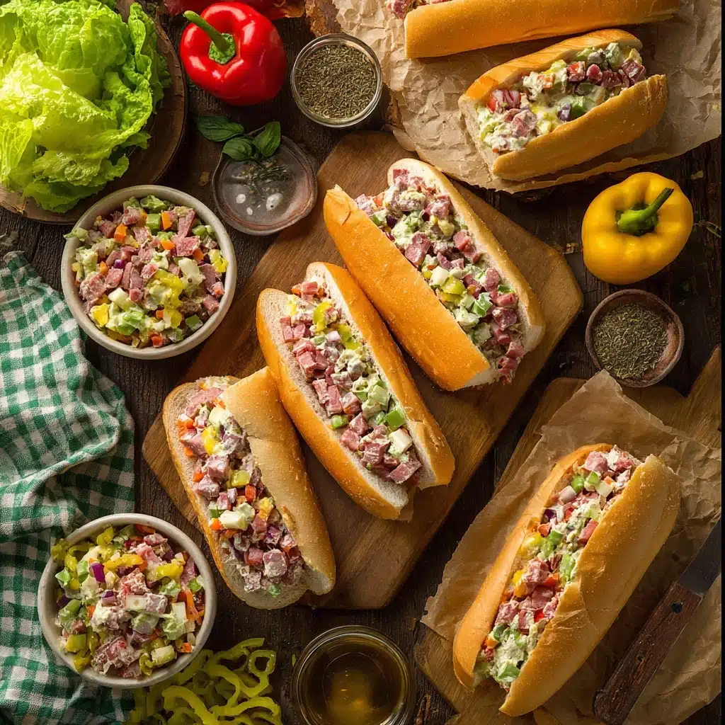 Chopped Italian Sandwich Recipe - Recipe Image