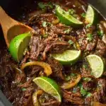 Slow Cooker Copycat Chipotle Barbacoa Recipe