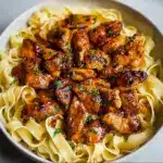 Spicy Cajun Honey Butter Chicken & Pasta Recipe