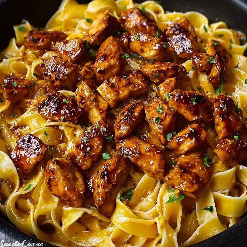 Spicy Cajun Honey Butter Chicken & Pasta Recipe - Recipe Image