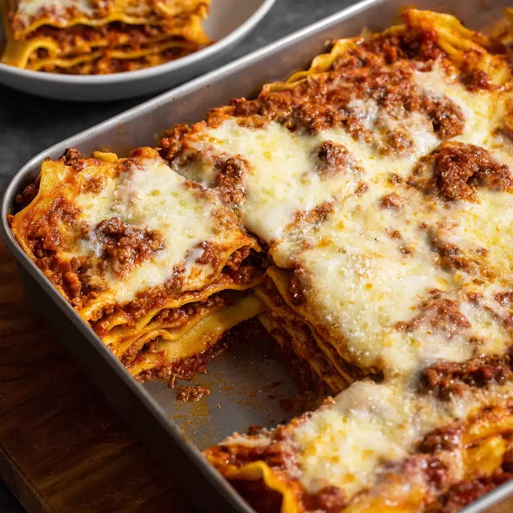 Easy Baked Ravioli Lasagna Recipe - Recipe Image