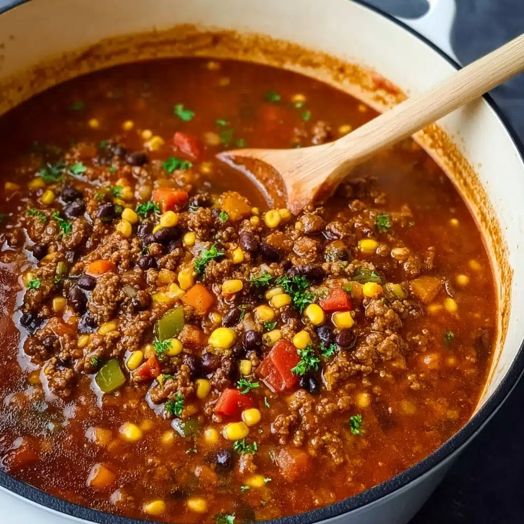 Quick and Easy Taco Soup Recipe - Recipe Image