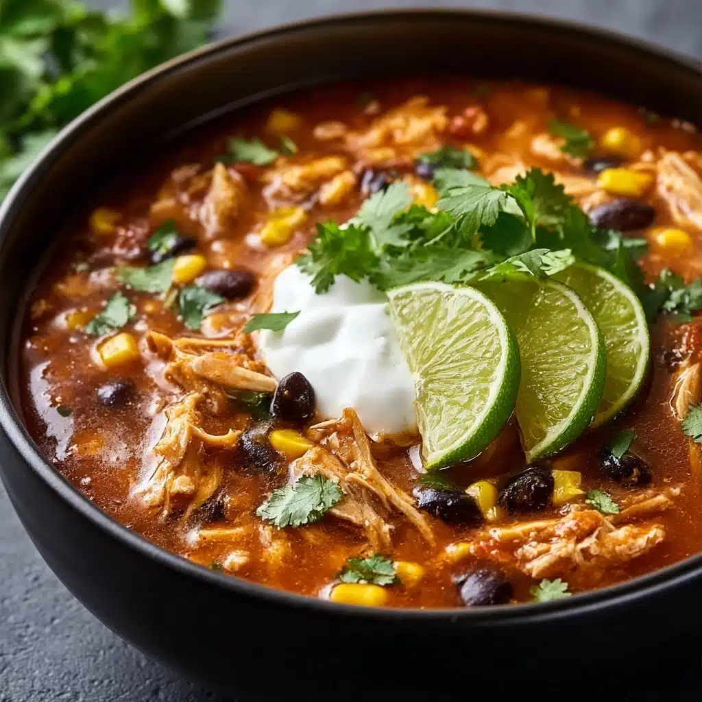 8-Can Chicken Taco Soup Recipe - Recipe Image