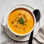 Zesty Carrot Ginger Soup Recipe