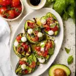 Caprese Stuffed Avocados Recipe