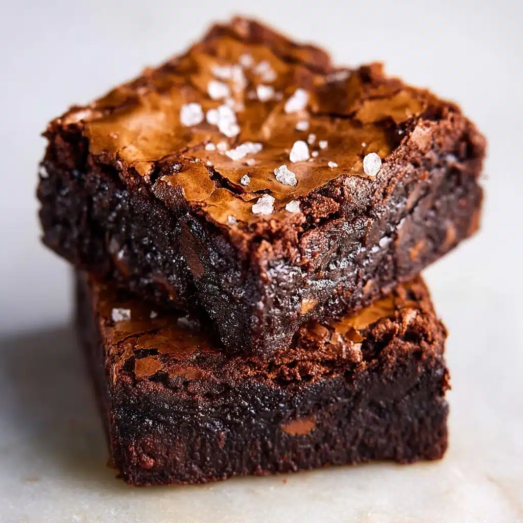 The Best Cocoa Fudge Brownies Recipe - Recipe Image