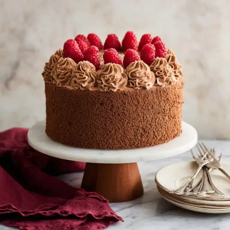 Chocolate Angel Food Cake Recipe