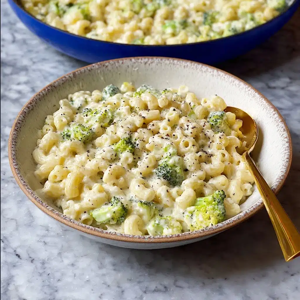 Cheesy and Creamy Broccoli Pasta Recipe - Recipe Image