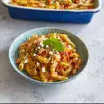 Easy Salmon Feta Pasta with tomato (New Baked Recipe) Recipe