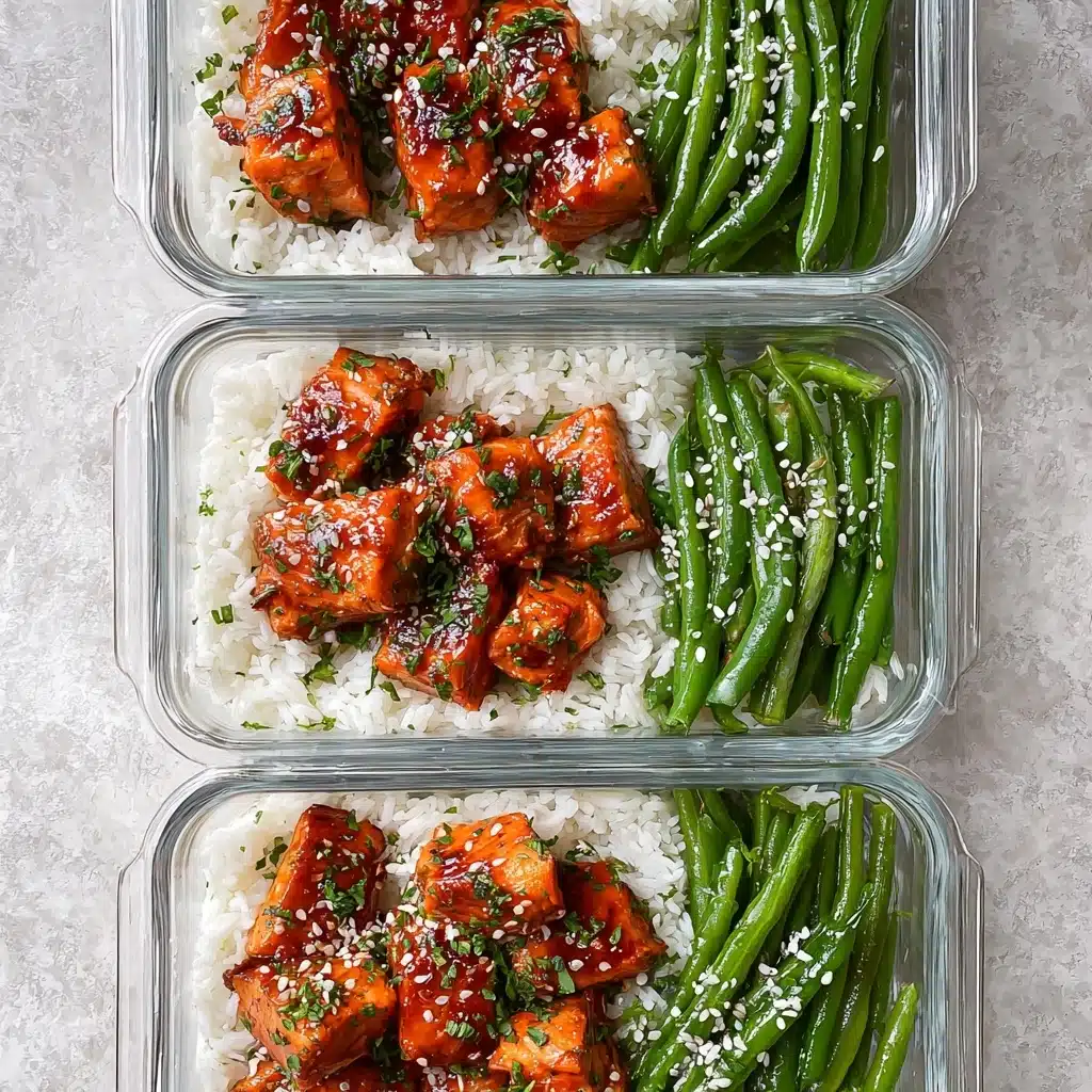 Best Air Fryer Teriyaki Salmon Bites Recipe - Recipe Image