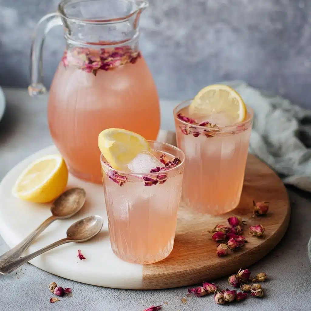 Rose Lemonade Recipe - Recipe Image