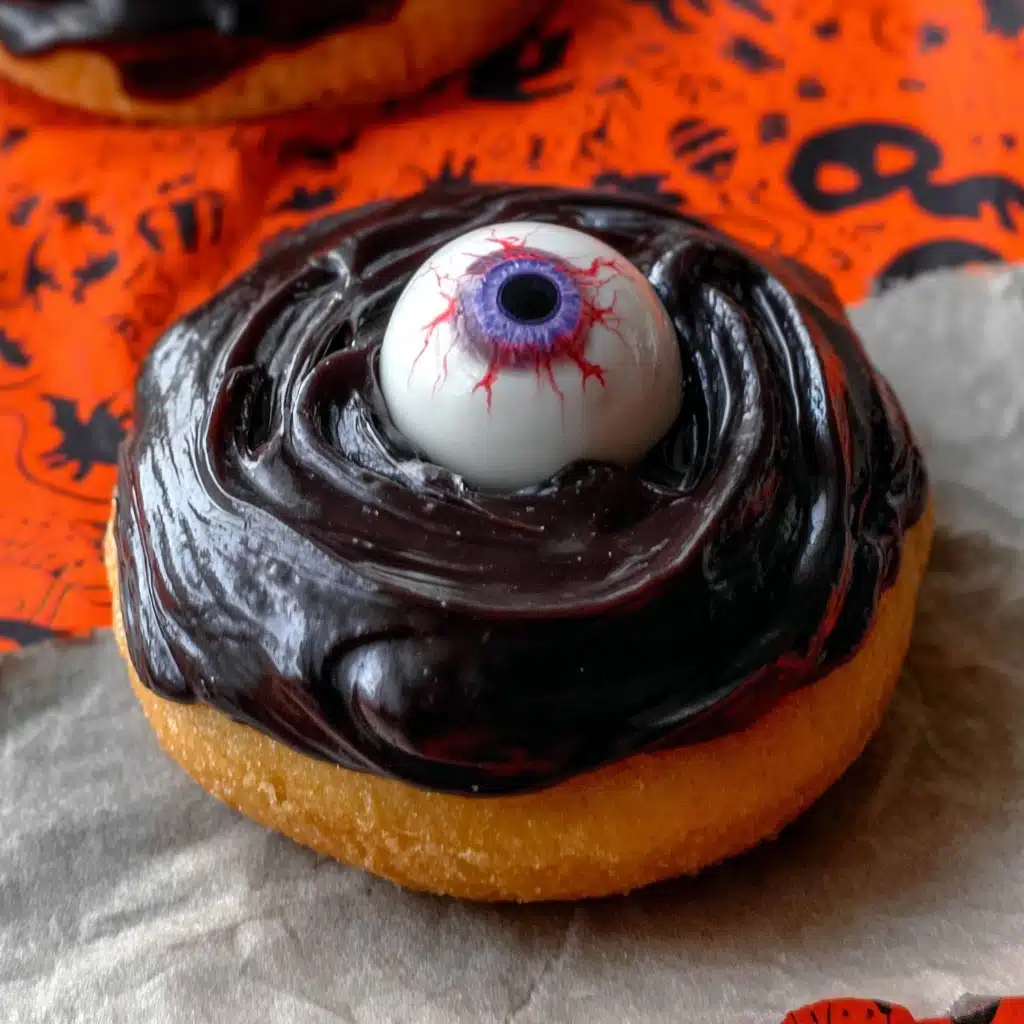 Creepy Eyeball Donuts Recipe - Recipe Image
