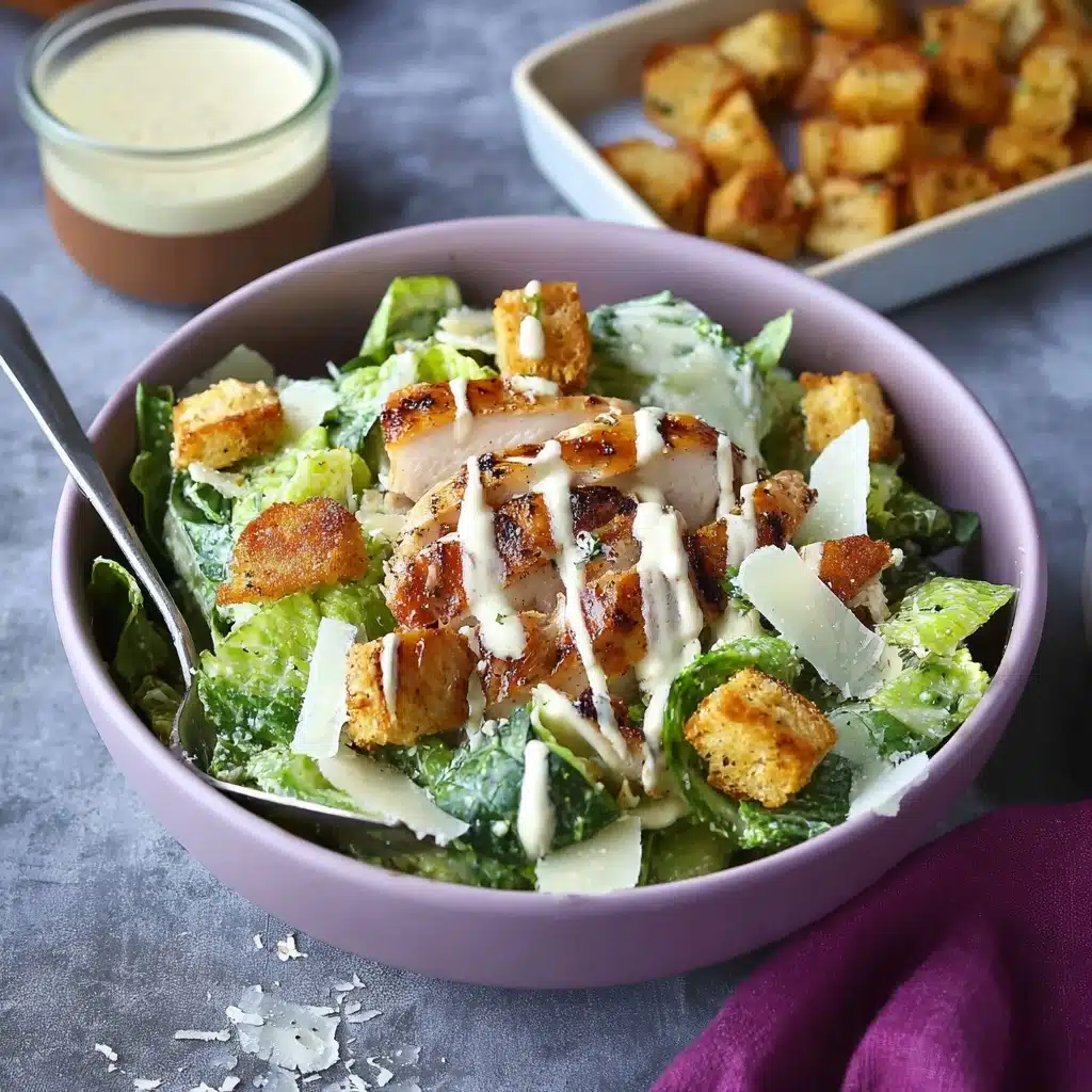 Spicy Chicken Caesar Salad Recipe