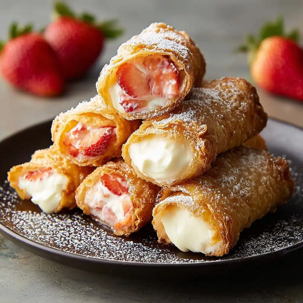 Cheesecake Egg Rolls Recipe - Recipe Image
