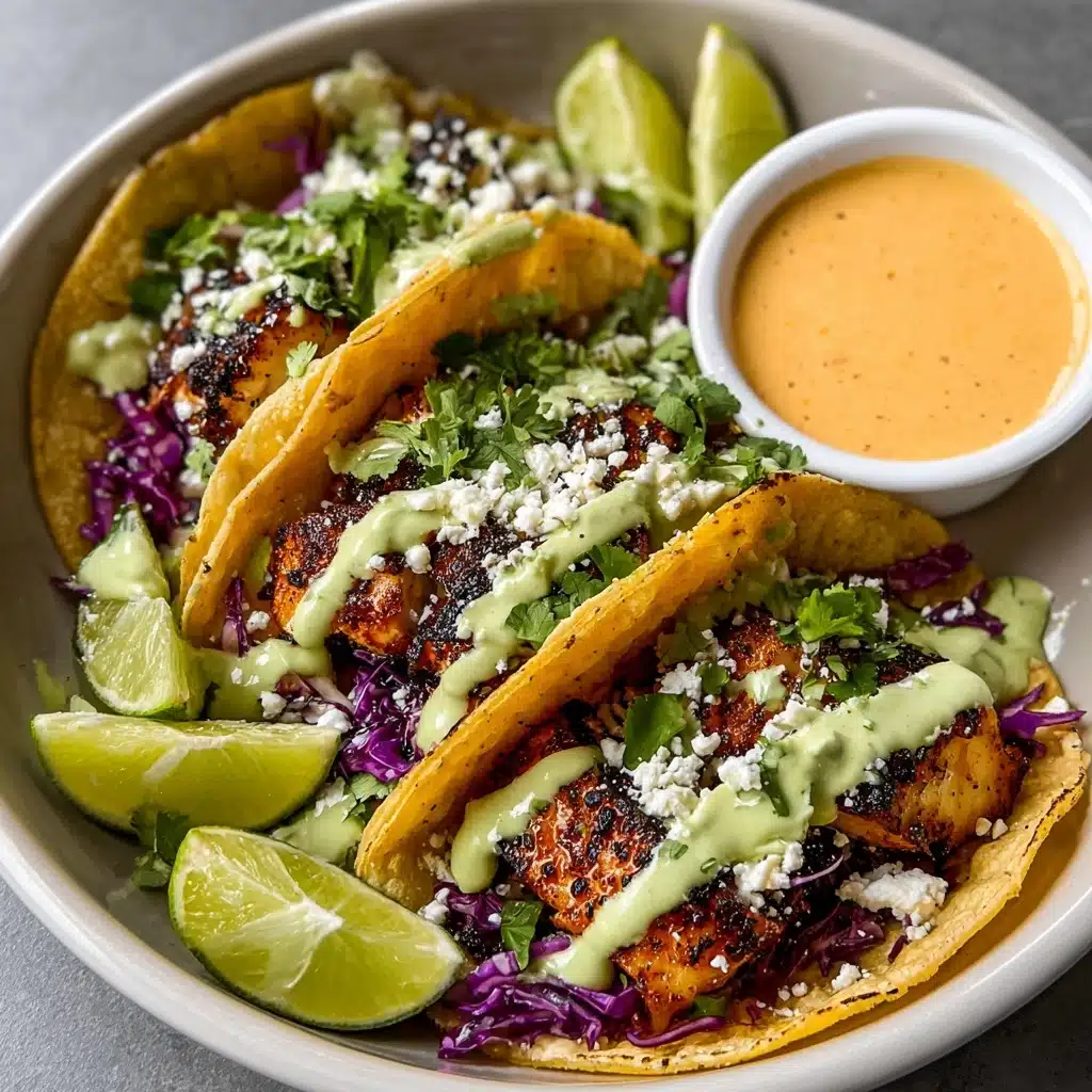 Blackened Fish Tacos Recipe - Recipe Image