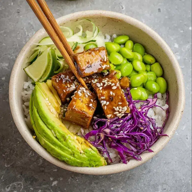Tofu Poke Bowl Recipe