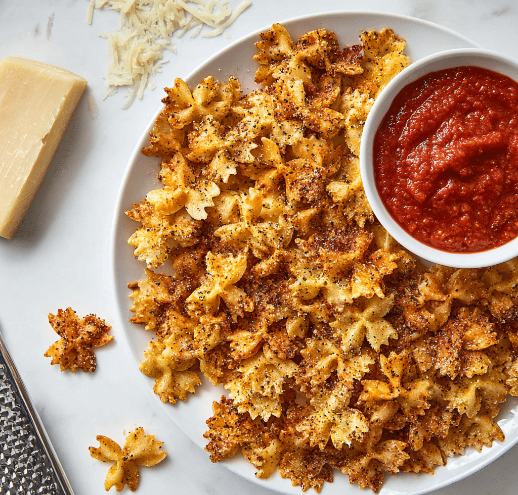 Pasta Chips Recipe - Recipe Image