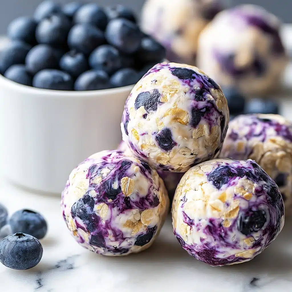 Blueberry Cheesecake Protein Bites Recipe - Recipe Image