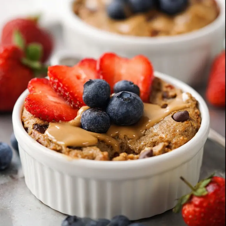 Baked Oats Without Banana (For One!) Recipe