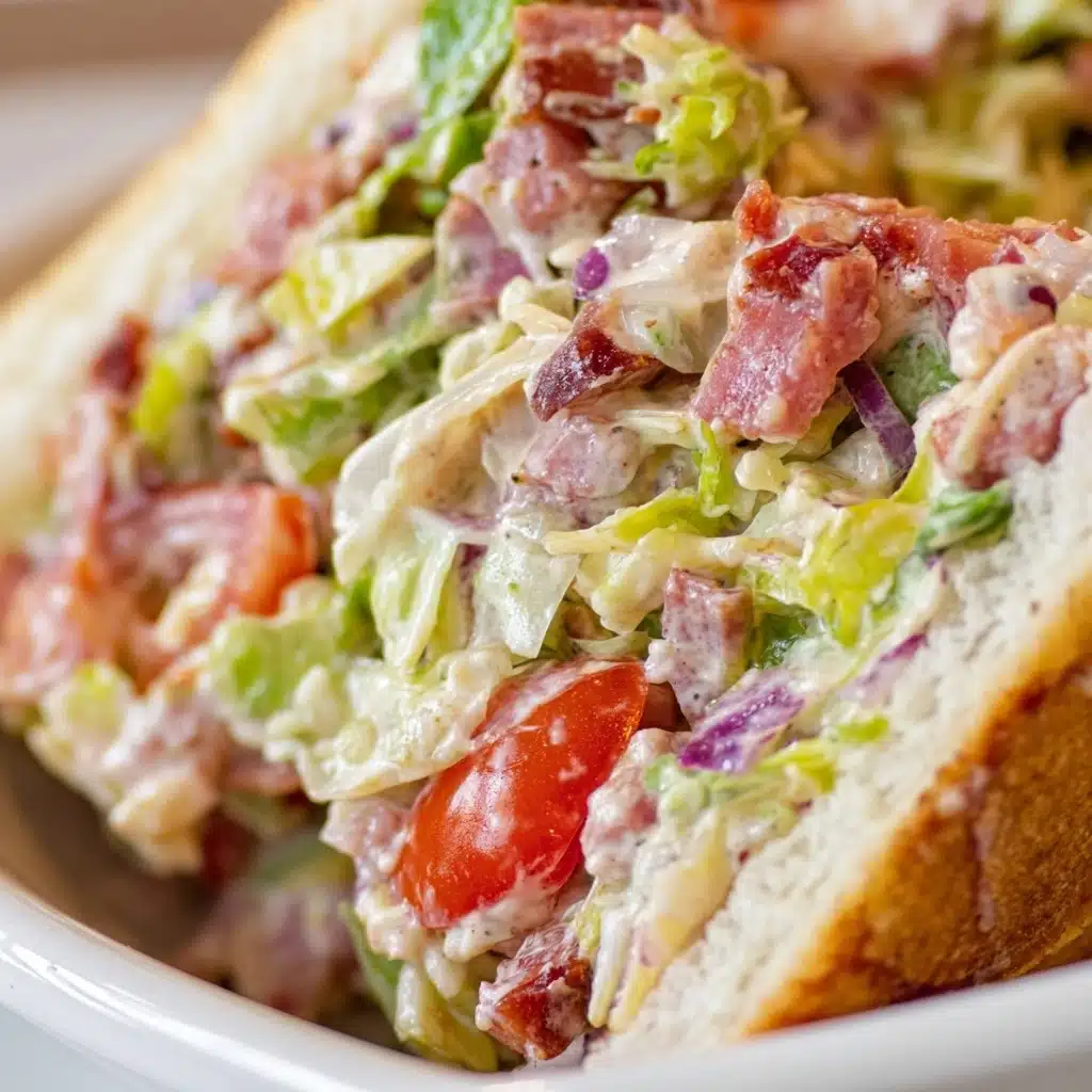 Italian Grinder Salad (Chopped Sub Salad) Recipe - Recipe Image