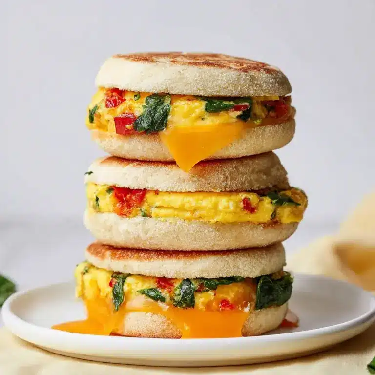 Healthy Breakfast Sandwich (A make-ahead recipe) Recipe