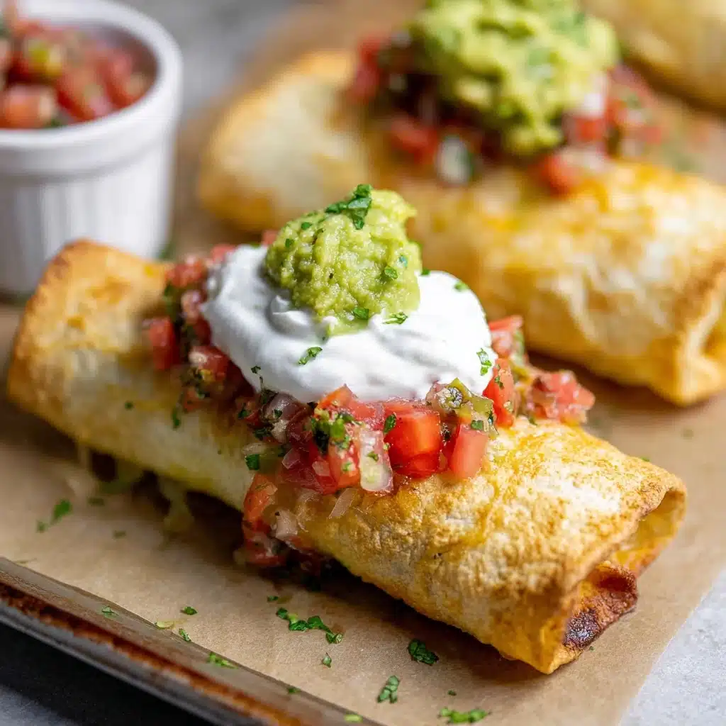Baked Chicken Chimichanga Recipe
