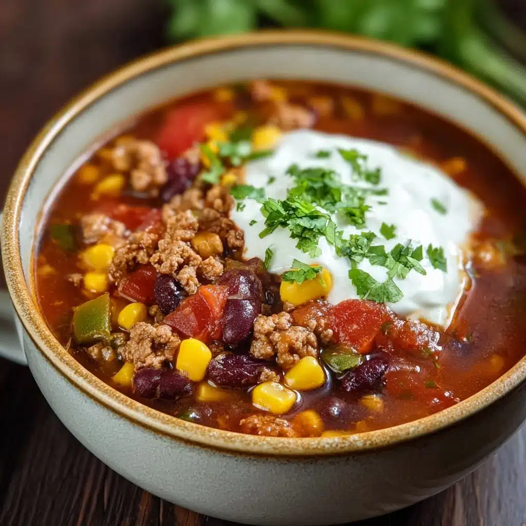 Quick and Easy Taco Soup Recipe