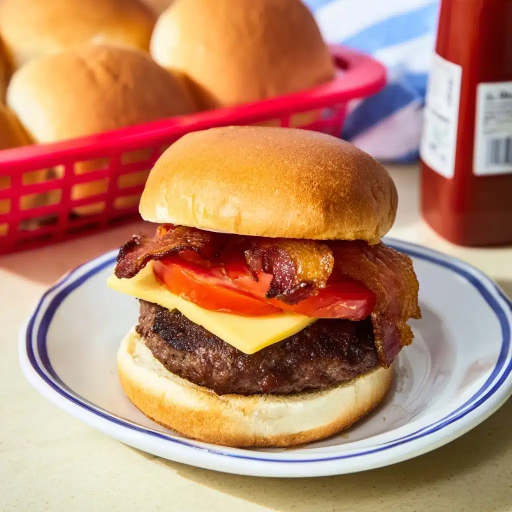 Air Fryer Burgers Recipe