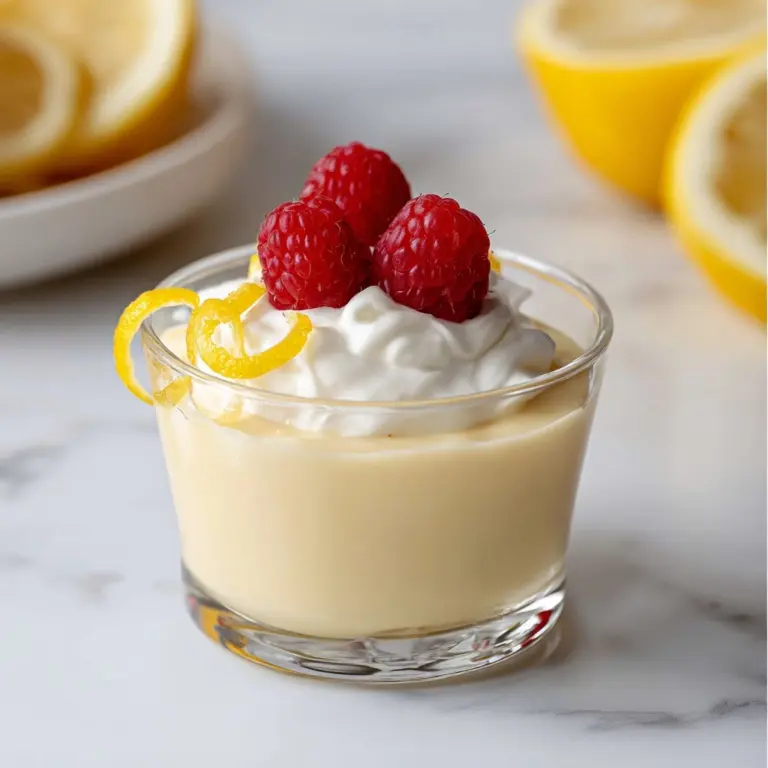 Lemon Pudding Recipe