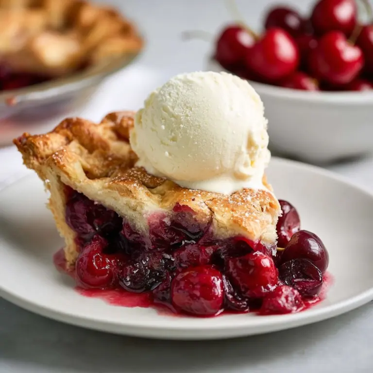 Foolproof Cherry Pie Recipe