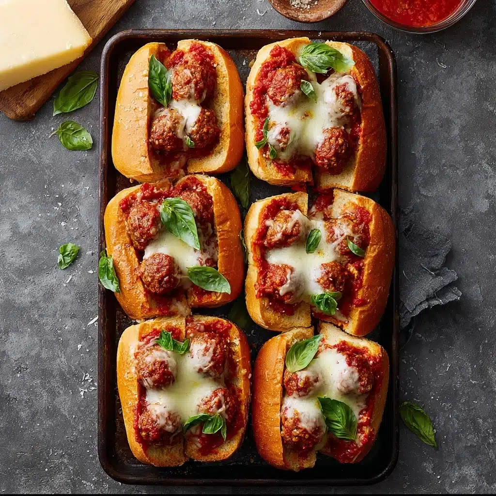 Easy Italian Meatball Sub Sandwiches Recipe - Recipe Image