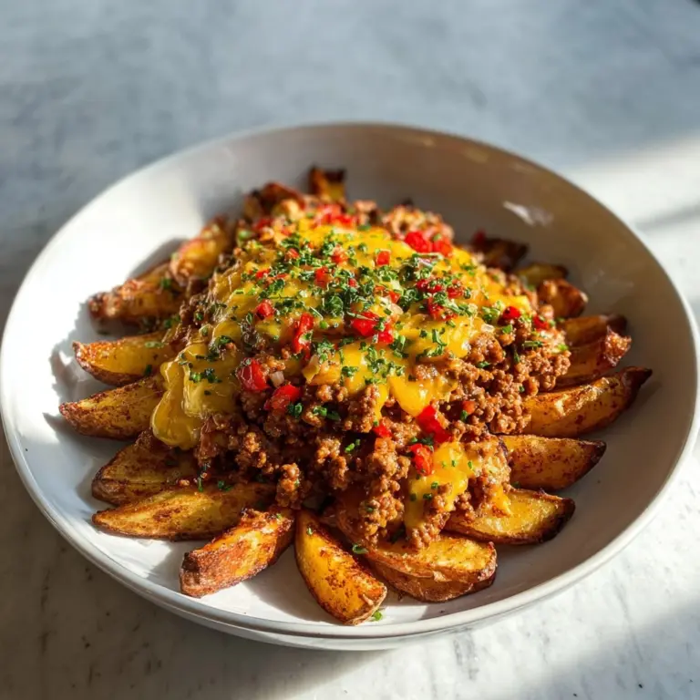 Chili Cheese Loaded Potatoes Recipe