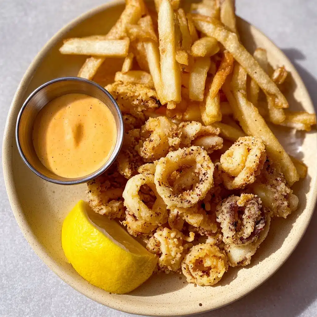 Easy Deep Fried Calamari Recipe - Recipe Image