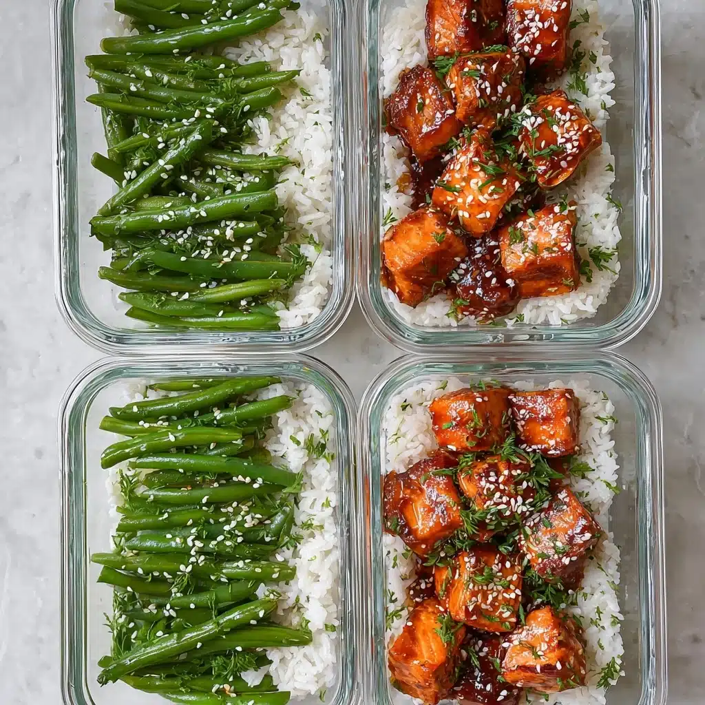 Best Air Fryer Teriyaki Salmon Bites Recipe - Recipe Image