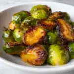 Maple Glazed Brussels Sprouts Recipe