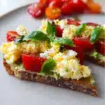Mediterranean Breakfast Avocado Toast Recipe