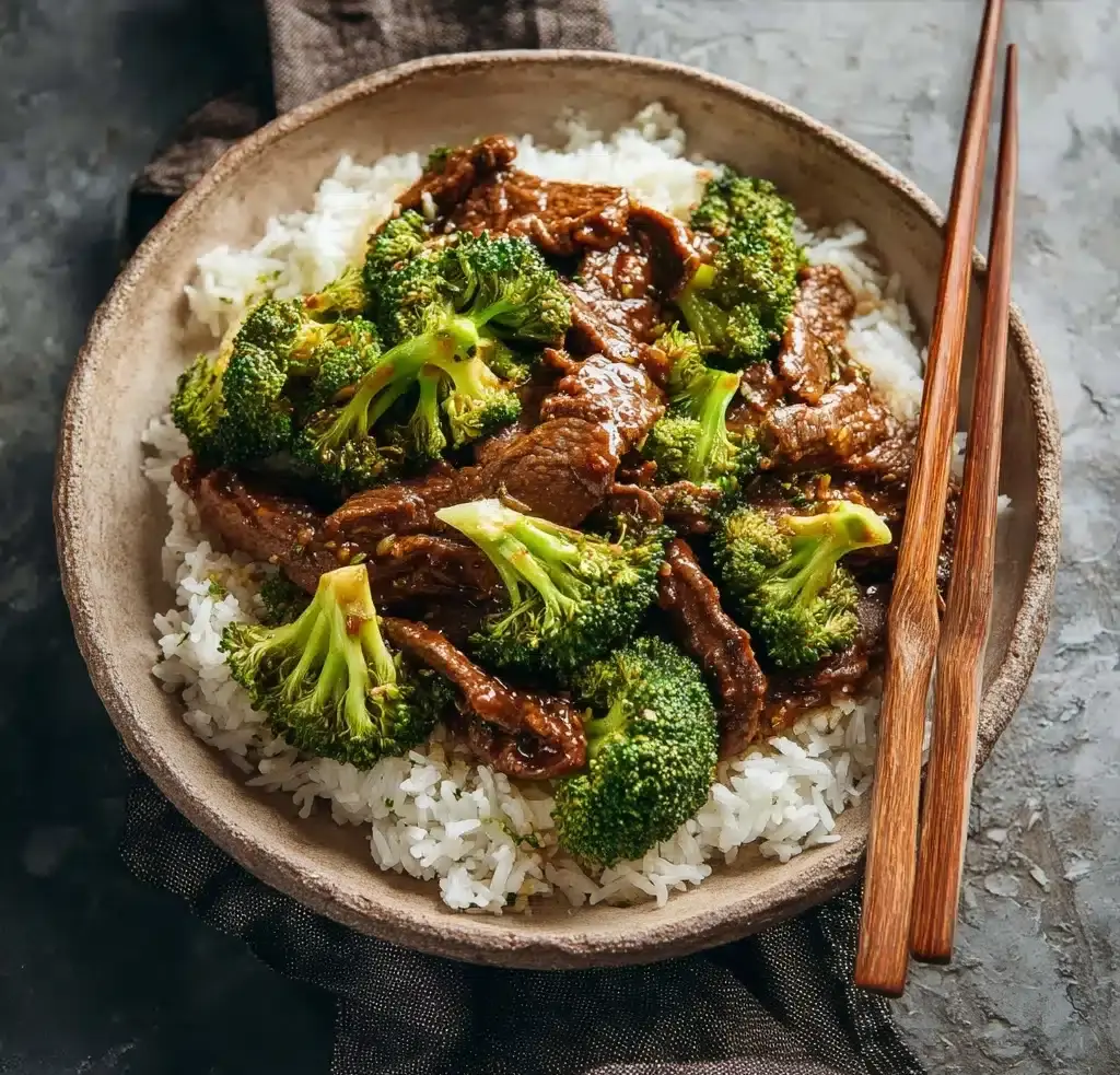 Chinese Beef and Broccoli Ingredients Recipe - Recipe Image
