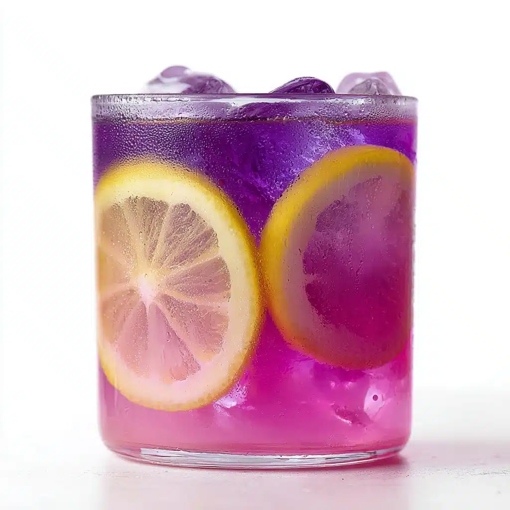 Butterfly Pea Flower Lemonade Recipe - Recipe Image