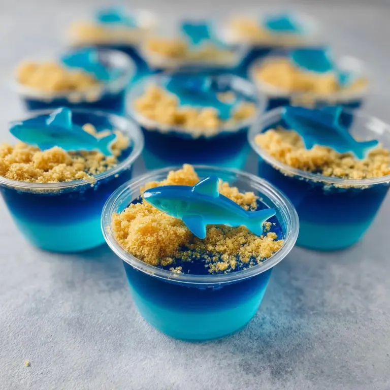 Shark Beach Jello Shots Recipe