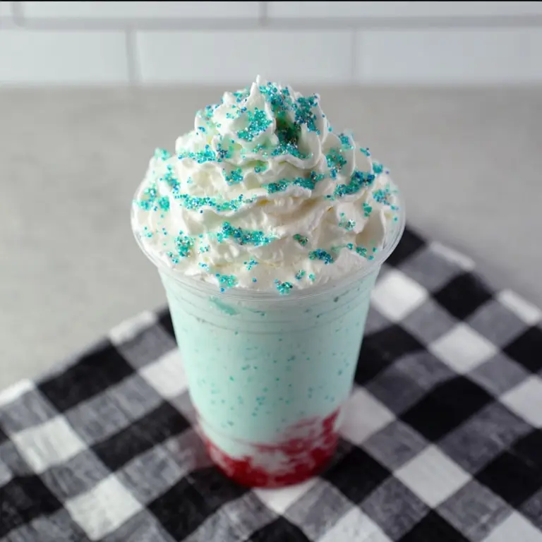 Shark Attack Frappuccino Recipe