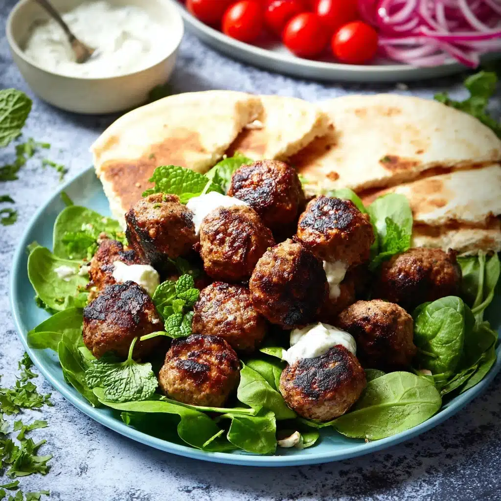 Easy Greek Meatballs (Keftedes) Recipe