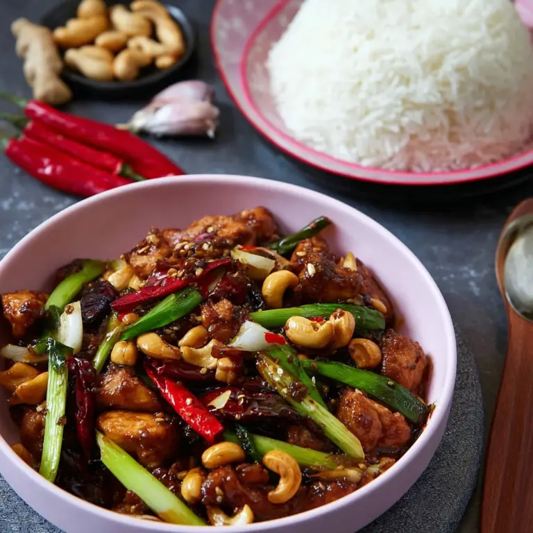 Thai Cashew Chicken Recipe