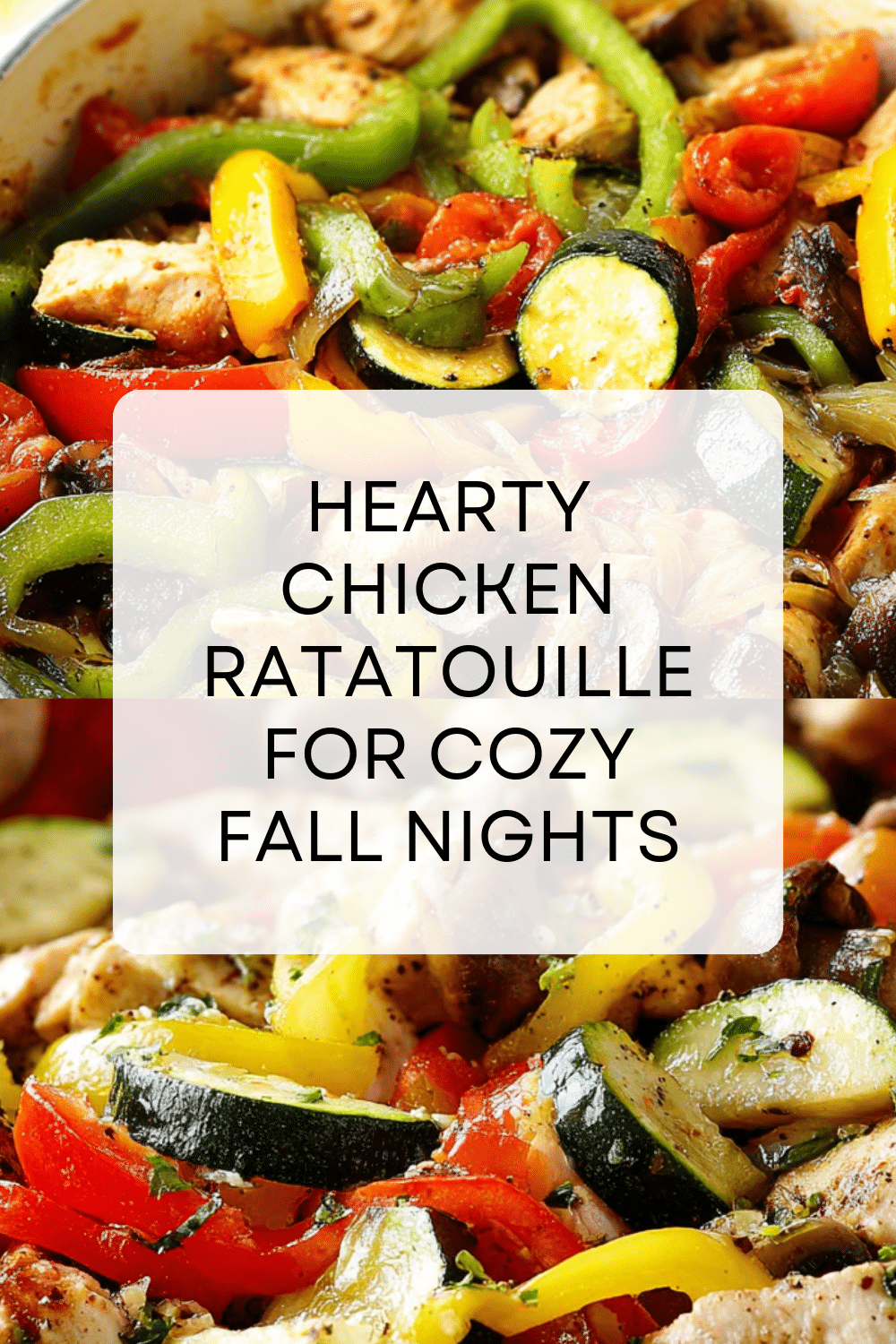 Chicken Ratatouille Recipe: A Vibrant Mediterranean Delight