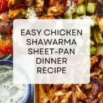 Chicken Shawarma Sheet-Pan Dinner Recipe