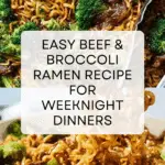 Beef & Broccoli Ramen Recipe